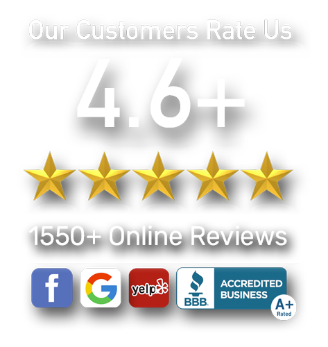 1550 5 Star Reviews